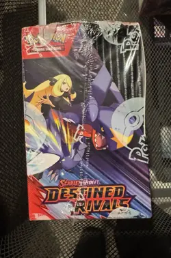 Pokemon TCG Scarlet & Violet DESTINED RIVALS Booster Box NEW Factory Sealed - Image 2