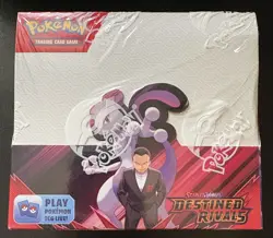 POKEMON DESTINED RIVALS Booster Box Scarlet & Violet New Factory Sealed TCG - Image 1