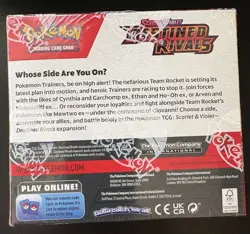 POKEMON DESTINED RIVALS Booster Box Scarlet & Violet New Factory Sealed TCG - Image 2