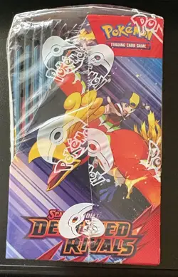 POKEMON DESTINED RIVALS Booster Box Scarlet & Violet New Factory Sealed TCG - Image 3