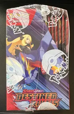 POKEMON DESTINED RIVALS Booster Box Scarlet & Violet New Factory Sealed TCG - Image 4