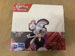 Pokemon TCG Scarlet & Violet DESTINED RIVALS Booster Box NEW/Factory Sealed - Image 1