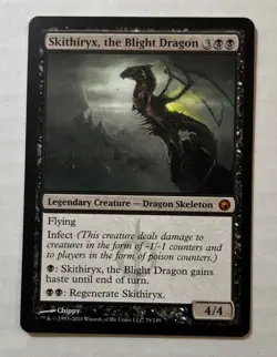 Skithiryx, the Blight Dragon X1 - NM/M Pack Fresh - Scars of Mirrodin MTG Magic - Image 1