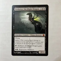 Skithiryx The Blight Dragon X1 NM/M Scars of Mirrodin MTG Magic The Gathering - Image 1
