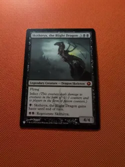 Magic MTG Scars of Mirrodin Skithiryx, the Blight Dragon #79/249 TCG CCG - Image 1