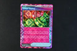 Unfair Stamp 165/167 Holo Ace Spec Pokemon Card Twilight Masquerade NEAR MINT - Image 1