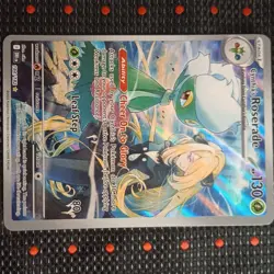 Pokemon TCG Cynthia's Roserade IR Destined Rivals Card 184/182 NM Condition - Image 1