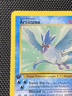 Articuno 17/62 1st Edition Fossil Regular Pokemon Card LP/NM - Image 2