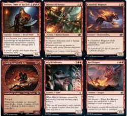 MTG Commander EDH Deck Torbran, Thane of Red Fell 100 Magic Cards Custom Deck NM - Image 1