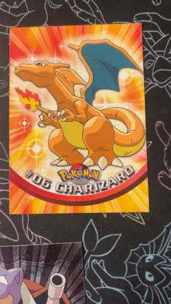 Charizard #06 Topps Series Pokemon Card Black label Blastoise Arcanine Holo Lot - Image 3