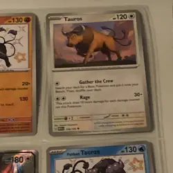 13 Tauros Pokemon Cards Mint Condition 1 GX Super Rare - Image 4