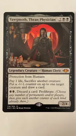 Yawgmoth, Thran Physician Modern Horizons MTG Magic the Gathering Card NM - Image 1