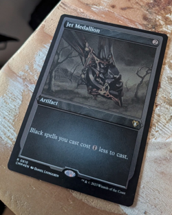 MTG Jet Medallion Commander Masters Etched FOIL NM - Image 1