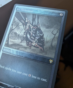 MTG Jet Medallion Commander Masters Etched FOIL NM - Image 2