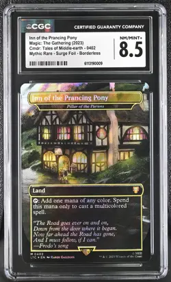 MTG Tales of Middle Earth LOTR Inn of the Prancing Pony Surge Foil 0402 CGC 8.5 - Image 1