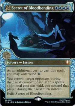MTG Secret of Bloodbending (Showcase) (337) | NM Foil | Avatar {TLA} - Image 2