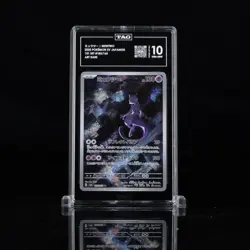 Mewtwo #183/165 AR Japanese Pokemon 151 TAG 10 GEM MINT - Image 1