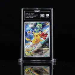 2022 Pokemon Japanese Pre Order Promo Pikachu 001/SV-P TAG 10 Gem Mint - Image 1
