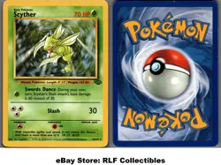 1999 Pokemon, Jungle, #26/64 Scyther, Rare - Image 1