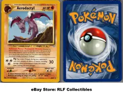 2001 Pokemon, Neo Revelation, #15/64 Aerodactyl, Rare - Image 1