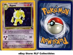 1999 Pokemon, Fossil, #8/62 Hypno, Holo Rare (b) - Image 1