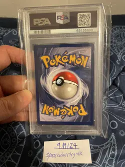 Pokemon TCG PSA 8 Ninetales Base Set 1st edition #12/102 GERMAN; FREE SHIPPING! - Image 2