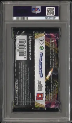 PSA 9 Mint Pokemon Sword & Shield Vivid Voltage Foil Booster Pack Zarude Art - Image 2