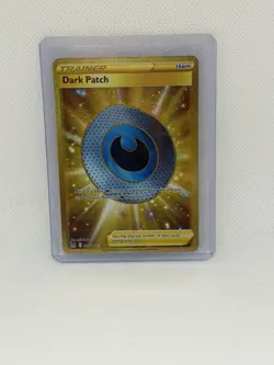 2022 Pokemon Sword & Shield: Lost Origin Dark Patch Secret Gold #216/196 NM - Image 1