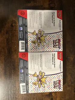 2 Pokemon Scarlet & Violet 151 Alakazam EX Collection Box’s - Image 2