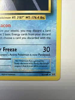 Pokemon Starmie 31/108 Evolutions XY RARE LP/NM TCG - Image 4