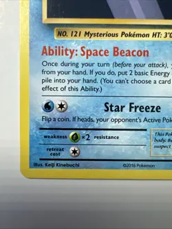 Pokemon Starmie 31/108 Evolutions XY RARE LP/NM TCG - Image 5