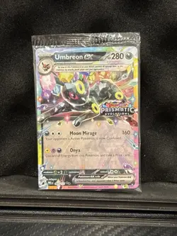(SEALED) Umbreon ex 060/131 Prismatic Evolutions Stamped Promo Pokemon TCG - Image 1