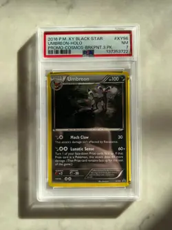 Pokemon TCG Umbreon XY96 Black Star Promo Holo PSA 7 - Image 1