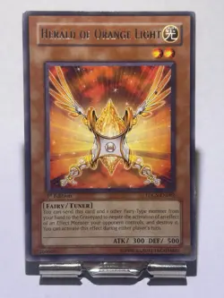 Yu-Gi-Oh! TCG Herald of Orange Light TDGS-EN082 1ST EDITION ENGLISH LP - Image 1