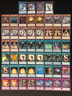 YUGIOH EGYPTIAN GOD DECK- OBELISK- SLIFER- WINGED DRAGON OF RA- SPHERE- DIVINE - Image 1