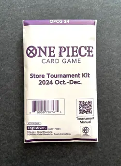 New & Sealed! One Piece Store Tournament Kit 2024 Oct - Dec OPCG 24 Vol 8 OP - Image 1