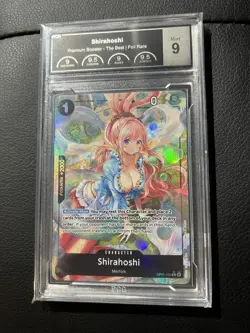 Shirahoshi Alternate Art PRB-01 (OP05-082) (Graded PCG 9.5) English One Piece - Image 1