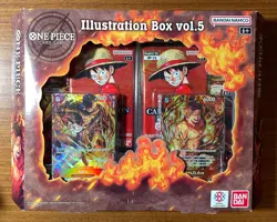 Bandai One Piece Card Game Illustration Box Vol. 5 IB-05 Brand New, Sealed - Image 1