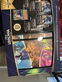 Disney Lorcana The First Chapter Collector’s Set 6 Booster Packs New Costco - Image 1