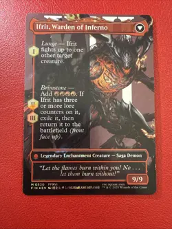 Clive, Ifrit's Dominant (Borderless) (Surge Foil) (0530) Final Fantasy Foil - Image 2