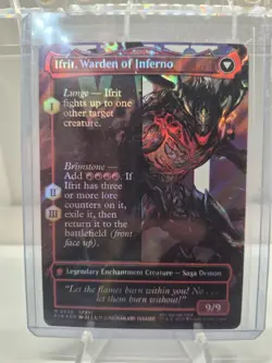 MTG Clive, Ifrit's Dominant (Borderless) (Surge Foil) (0530) Final Fantasy Foil - Image 2