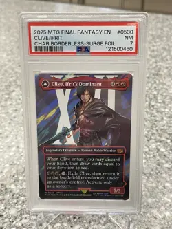 Clive, Ifrit's Dominant (Borderless) (Surge Foil) (0530) Final Fantasy Foil - Image 1