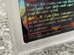 Clive, Ifrit's Dominant (Borderless) (Surge Foil) (0530) Final Fantasy Foil - Image 4