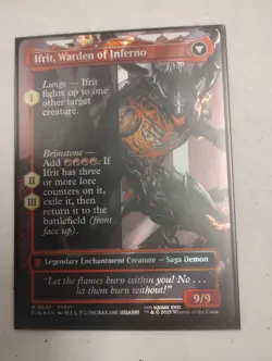 Clive, Ifrit's Dominant (Borderless) (Surge Foil) (0530) Final Fantasy Foil - Image 2
