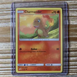 Charmander 12/181 Team Up Common Pokemon Card 2019 NM-Mint - Image 1