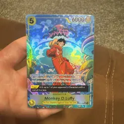 One Piece Monkey.D.Luffy OP07-109 Treasure Rare - Two Legends (OP08) - Image 1
