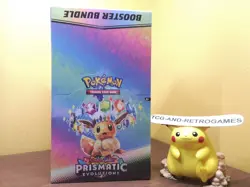 Pokemon TCG Prismatic Evolutions Booster Bundle Display Case Brand New & Sealed! - Image 1