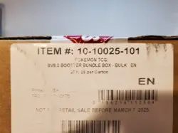 Pokemon TCG Prismatic Evolutions 25 BOX BOOSTER BUNDLE CASE Factory Sealed - Image 2