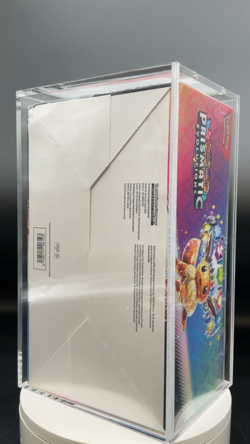 Pokemon TCG Prismatic Evolutions Booster Bundle Display SEALED w/Acrylic Case - Image 2