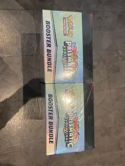 Pokemon TCG Prismatic Evolutions Booster Bundle Sealed Display Case x2 - Image 5